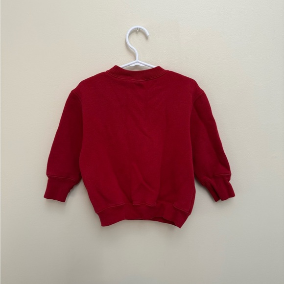 LL Bean Kids Red Crewneck - Size 2T - Picture 4 of 5